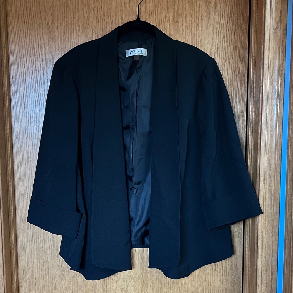 Kasper Women's Elegant Black Blazer